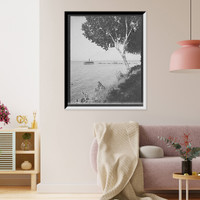 Historic Framed Print, The Steamer landing, Bay View, Mich.,  17-7/8" x 21-7/8"