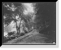 The River road near the Kittatinny House, Delaware Water Gap, Pa, Antique Print