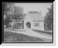 Historic Framed Print, The Old Treasury building, Annapolis, Md.,  17-7/8" x 21-7/8"