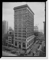 Historic Framed Print, The Continental Bldg., Baltimore, Md.,  17-7/8" x 21-7/8"