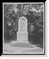Washington Monument, Druid Hill Park, Baltimore, Md, Antique Print