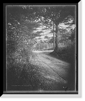 Historic Framed Print, Cross roads to Spot Pond, Malden, Mass.,  17-7/8" x 21-7/8"