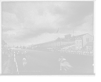 Historic Framed Print, Finish of a handicapped, Crescent City Jockey Club, New Orleans, La.,  17-7/8" x 21-7/8"