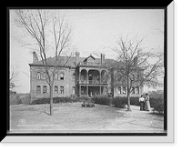 Historic Framed Print, Huntington Hall, Tuskegee Institute, Ala.,  17-7/8" x 21-7/8"