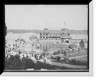 Historic Framed Print, Kingston Point Park, Kingston, N.Y.,  17-7/8" x 21-7/8"