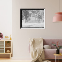 Historic Framed Print, Tomb of Uzal Knapp, Newburgh, N.Y.,  17-7/8" x 21-7/8"