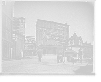Historic Framed Print, [Scollay Square, Boston, Mass.],  17-7/8" x 21-7/8"