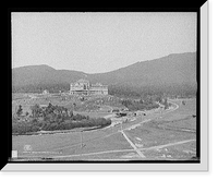 Historic Framed Print, Mt. [Mount] Washington Hotel, White Mts., N.H.,  17-7/8" x 21-7/8"