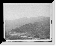 Crawford House & Presidential Range from Mount Avalon, White Mts., N.H. Classic, Historic Print