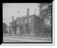 Historic Framed Print, Public Library, Portsmouth, N.H.,  17-7/8" x 21-7/8"