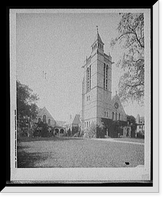 Historic Framed Print, St. John's Episcopal Church, Northampton, Mass.,  17-7/8" x 21-7/8"