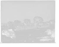 Historic Framed Print, Ruins of Fort Frederick, Crown Point, N.Y. - 4,  17-7/8" x 21-7/8"