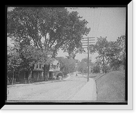 Historic Framed Print, North Avenue, Fishkill-On-Hudson, N.Y.,  17-7/8" x 21-7/8"