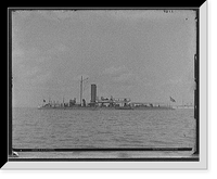 Historic Framed Print, U.S.S. Katahdin,  17-7/8" x 21-7/8"