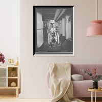 U.S.S. Brooklyn ice machine, Historic Print