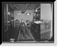 Historic Framed Print, U.S.S. Brooklyn, pay clerk Ramsey - 2,  17-7/8" x 21-7/8"