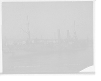 Historic Framed Print, U.S.S. Chicago at Brooklyn Navy Yard - 4,  17-7/8" x 21-7/8"