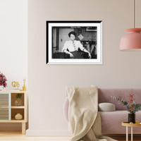 Historic Framed Print, Mille Mizzi Hajos,  17-7/8" x 21-7/8"