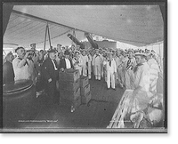 U.S.S. Massachusetts, beer line, Vintage Poster