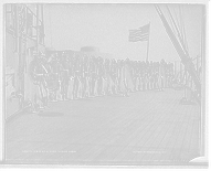 Historic Framed Print, U.S.S. New York, marine guard,  17-7/8" x 21-7/8" Historic Framed Print, U.S.S. New York, marine guard,  17-7/8" x 21-7/8"