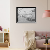 Historic Framed Print, U.S.S. New York, marine guard - 2,  17-7/8" x 21-7/8" Historic Framed Print, U.S.S. New York, marine guard - 2,  17-7/8" x 21-7/8"