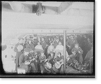 U.S.S. New York, evening amusements, Antique Wall Art
