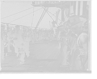 Historic Framed Print, U.S.S. New York, 3 legged race, anniversary of Santiago - 2,  17-7/8" x 21-7/8"