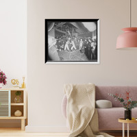 U.S.S. Oregon, second round, Antique Poster