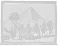 U.S.S. Raleigh, sailors at the pyramids, Antique Wall Art