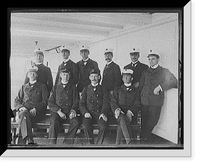 U.S.S. Solace apothecaries and nurses, Vintage Print