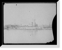 Historic Maritime - Brooklyn - U.S.S. Terror (armored monitor) being