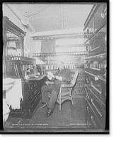 U.S.S. Texas, an officer's room Classic, Antique Poster
