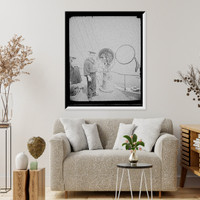 U.S.S. Texas, searchlight from Vizcaya replacing one destroyed in Battle of Santiago, Vintage Wall Art