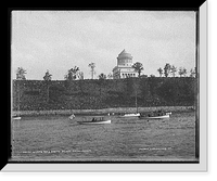 Historic Framed Print, Grant's Tomb during Dewey Naval Parade - 2,  17-7/8" x 21-7/8"
