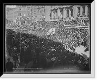 Historic Framed Print, Connecticut Foot Guards, Dewey Land Parade,  17-7/8" x 21-7/8"