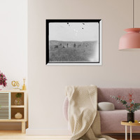 Historic Framed Print, Boys of the 71st N.Y. at Montauk Point after return from Cuba - 3,  17-7/8" x 21-7/8"