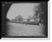 Historic Framed Print, Dress parade, U.S. Naval Academy - 2,  17-7/8" x 21-7/8"