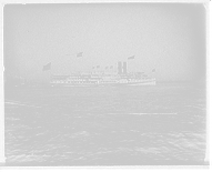 Steamer Priscilla, Fall River Line Classic, Vintage Poster