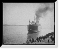 Pere Marquette transfer boat 17, Vintage Print