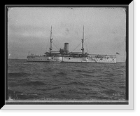 U.S.S. Texas - 10, Antique Poster