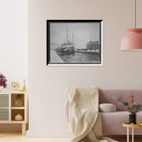 The Last boat down Classic, Vintage Wall Art