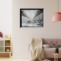 Historic Framed Print, Str. Wm. E. Corey, interior of hold - 2,  17-7/8" x 21-7/8"