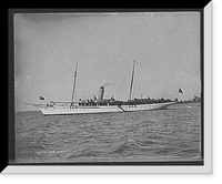 Historic Framed Print, U.S.S. Hawk,  17-7/8" x 21-7/8"