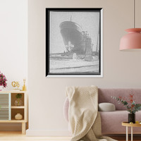 S.S. Thomas S. sic Cole, stern view, Vintage Wall Art