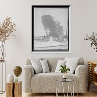 S.S. Thomas S. sic Cole, stern view, Vintage Wall Art