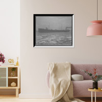 Historic Framed Print, S.S. Aurania,  17-7/8" x 21-7/8"