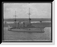 Historic Framed Print, German cruiser Viktoria Luise [sic],  17-7/8" x 21-7/8"