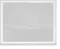 Launching of Str. Lucius W. Robinson, the splash, Str. 189, Antique Poster