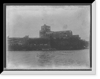 West Indies, Domingo City, old fort, Vintage Poster