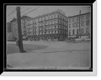 Historic Framed Print, [Keeler's Hotel, Albany, N.Y.],  17-7/8" x 21-7/8"